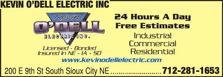 Remodeling Services print ad for Kevin O'Dell Electric Inc