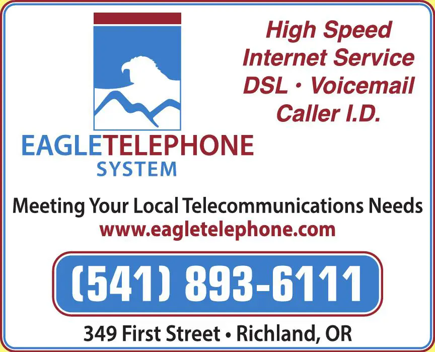 Telephone Companies print ad for Eagle Telephone System Inc