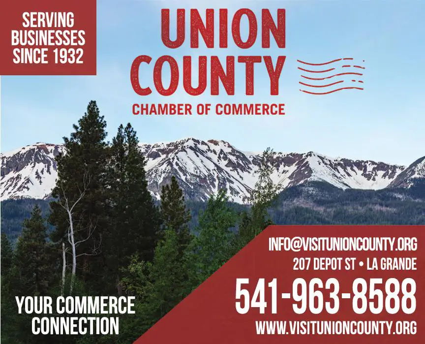 Chambers of Commerce print ad for Union County Chamber Of Commerce & Visitor Center