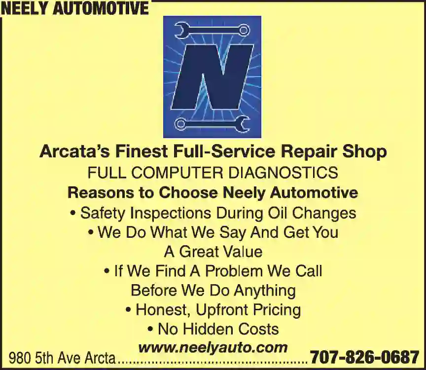 Auto Repair & Service print ad for Neely Automotive