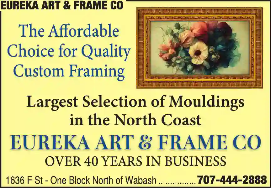 Picture Frames - Dealers print ad for Eureka Art & Frame Co