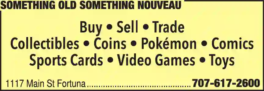 Estate Sales print ad for Something Old Something Nouveau