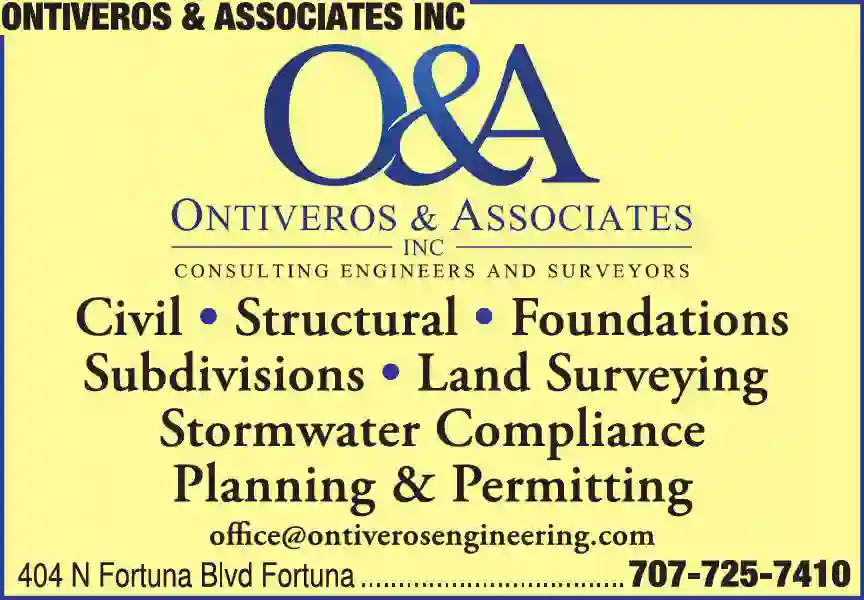 Engineers - Civil print ad for Ontiveros & Associates Inc