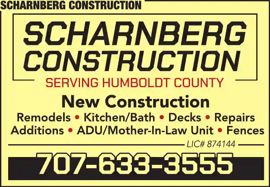 Remodeling Services print ad for Scharnberg Construction