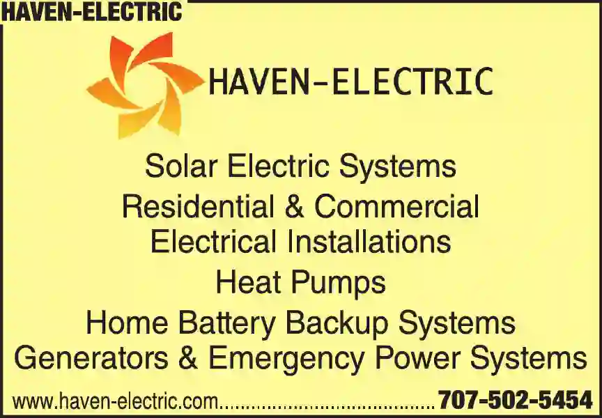 Electric Contractors print ad for Haven-Electric