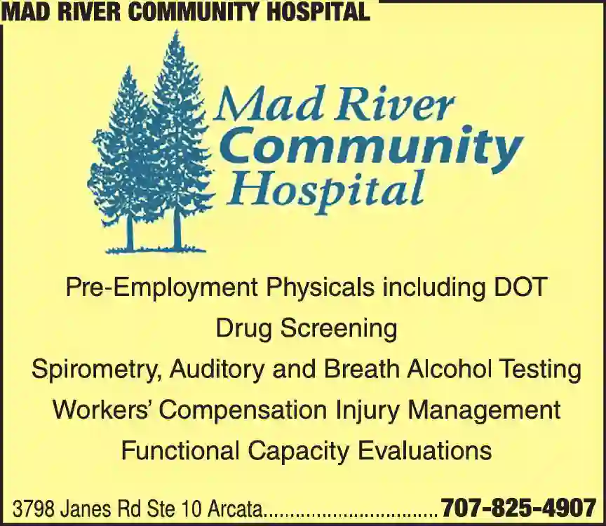 Physicians & Surgeons MD & DO - Occupational Medicine print ad for Mad River Community Hospital