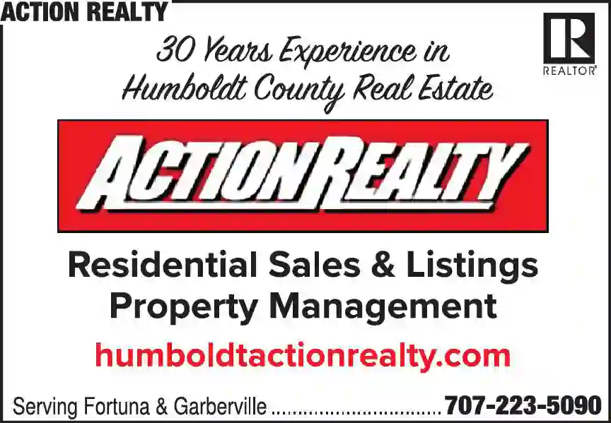 Real Estate print ad for Action Realty