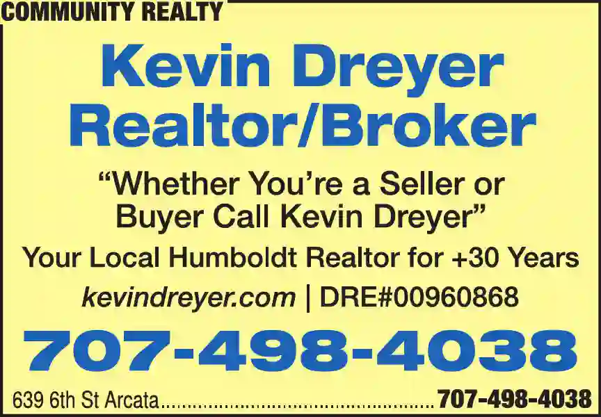 Real Estate print ad for Community Realty