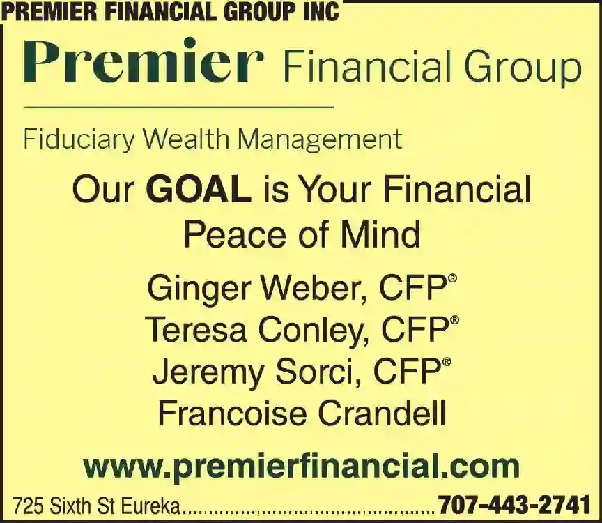 Investment Advisory Service print ad for Premier Financial Group Inc