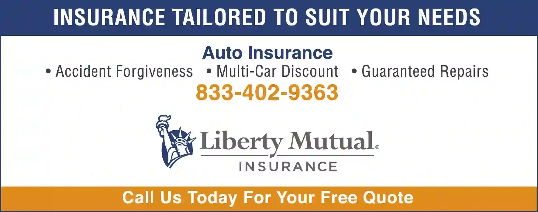 Insurance - Auto & Vehicle print ad for Liberty Mutual Insurance