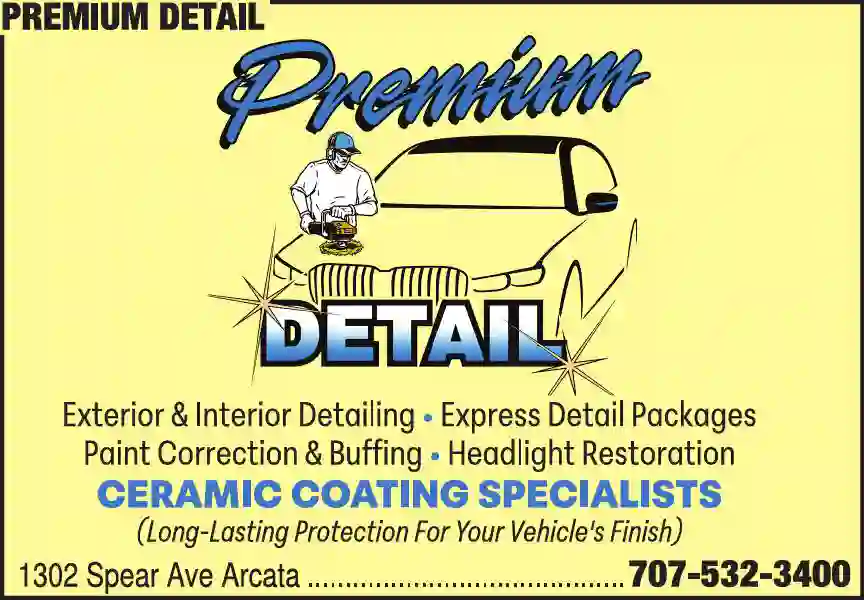 Car Wash & Polish print ad for Premium Detail