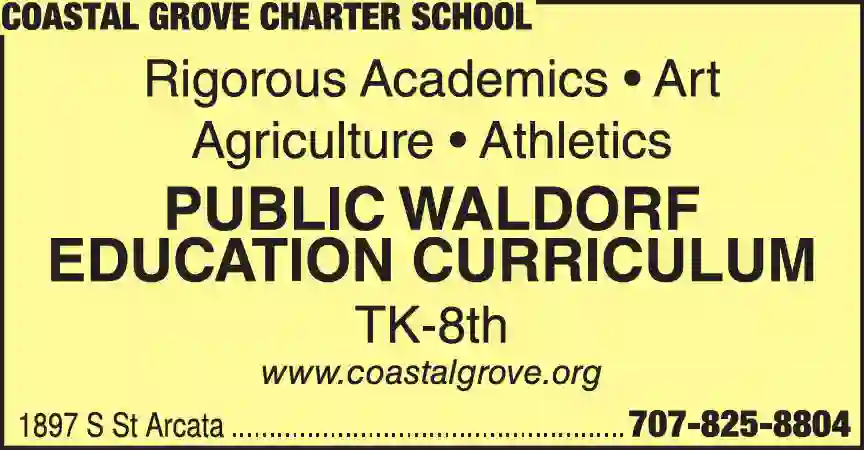 Schools - Academic - Secondary & Elementary print ad for Coastal Grove Charter School