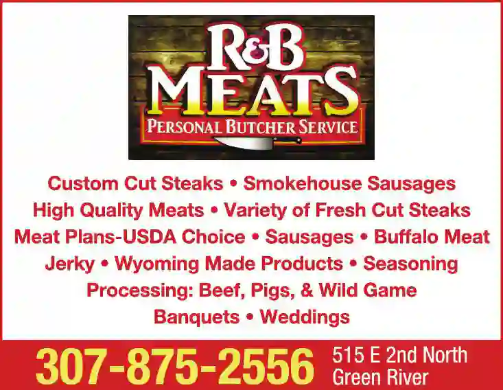 Meat Processors print ad for R & B Meats Processing & Catering