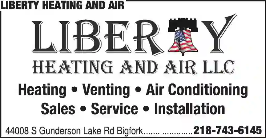 Air Conditioning - Contractors print ad for Liberty Heating And Air