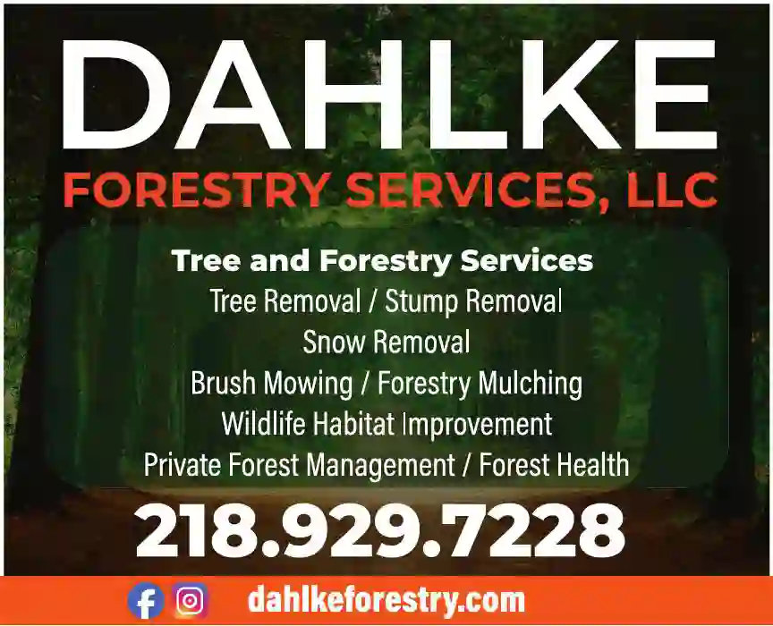 Forest Management print ad for Dahlke Forestry Services LLC