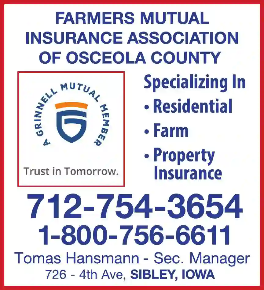 Insurance print ad for Farmers Mutual Insurance Association