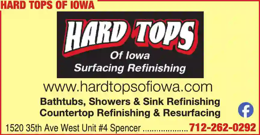 Bathtubs & Sinks - Repair & Refinish print ad for Hard Tops Of Iowa