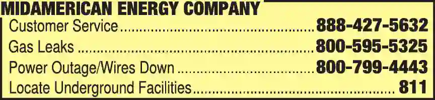 Gas Companies print ad for MidAmerican Energy Company