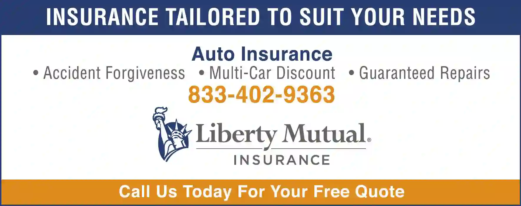 Insurance - Auto & Vehicle print ad for Liberty Mutual Insurance