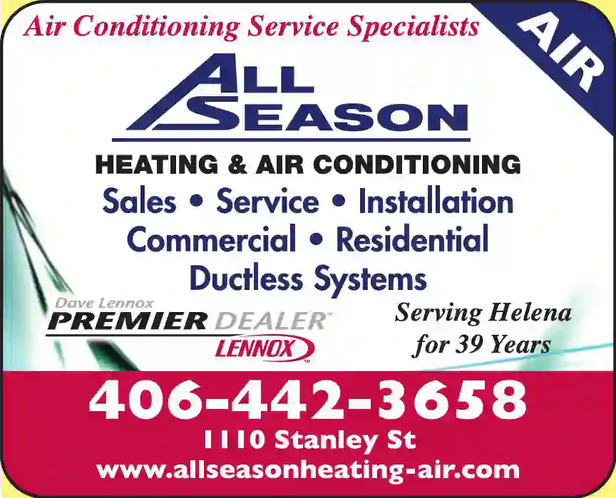 Air Conditioning - Contractors print ad for All Season Heating & Air Conditioning