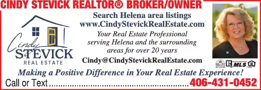 Real Estate print ad for Cindy Stevick Real Estate