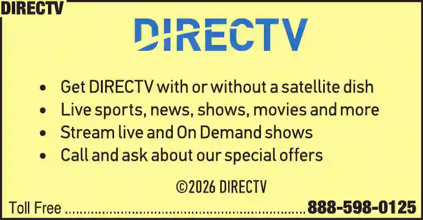 Internet Service Providers print ad for DirecTV