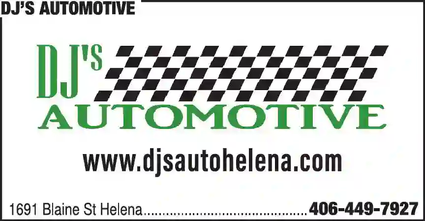 Auto Repair & Service print ad for DJ's Automotive