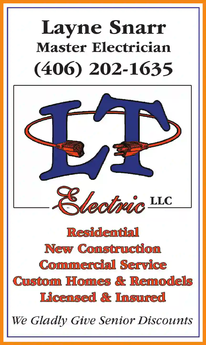 Electric Contractors print ad for LT Electric LLC