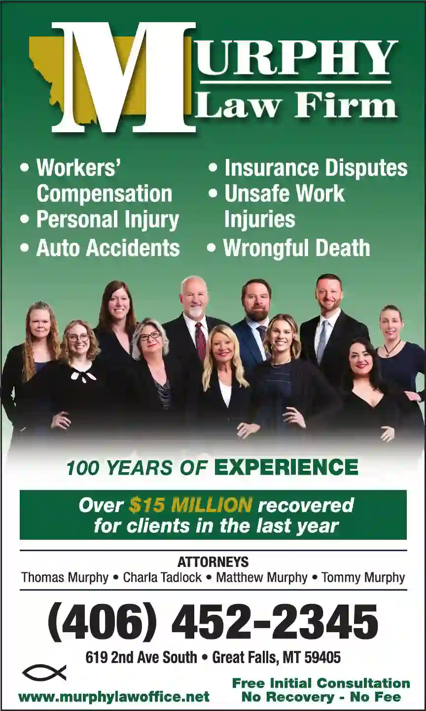 Attorneys - Workers Compensation print ad for Murphy Law Firm
