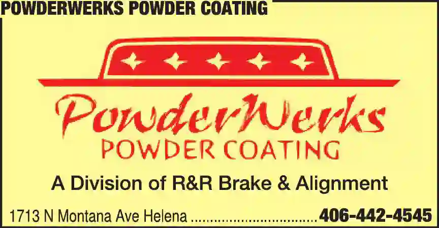 Powder Coatings print ad for PowderWerks Powder Coating