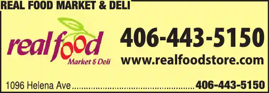 Grocers - Retail print ad for Real Food Market & Deli