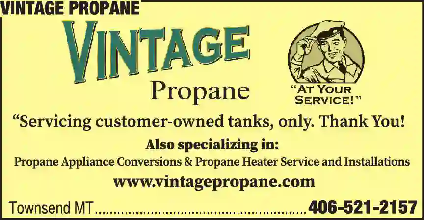 Gas - Propane print ad for Vintage Propane