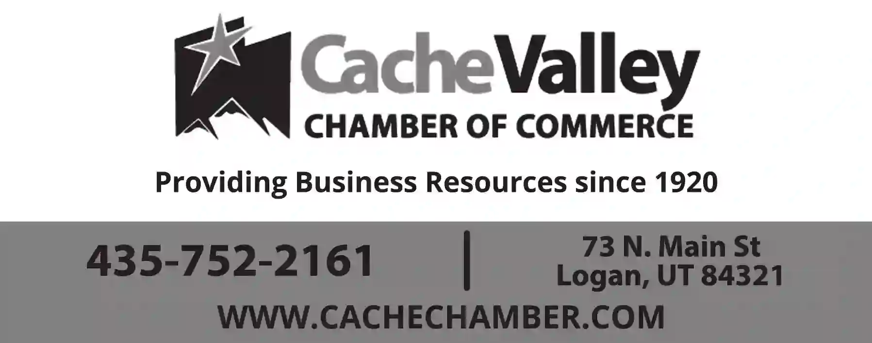 Specialty - Community Pages print ad for Cache Valley Chamber Of Commerce