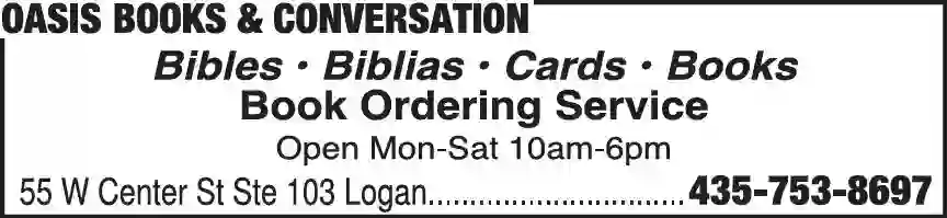 Books - New print ad for Oasis Books & Conversation