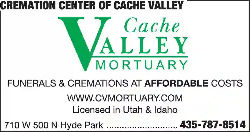 Cremation Services print ad for Cremation Center Of Cache Valley