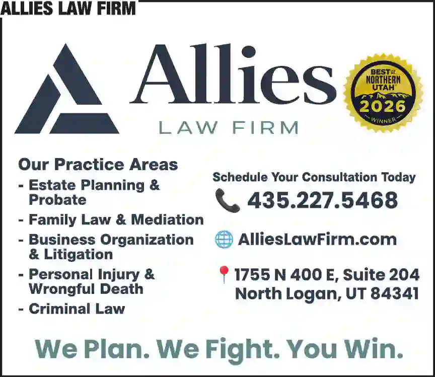Attorneys - Wills, Probate, Trust & Estate Planning print ad for Allies Law Firm