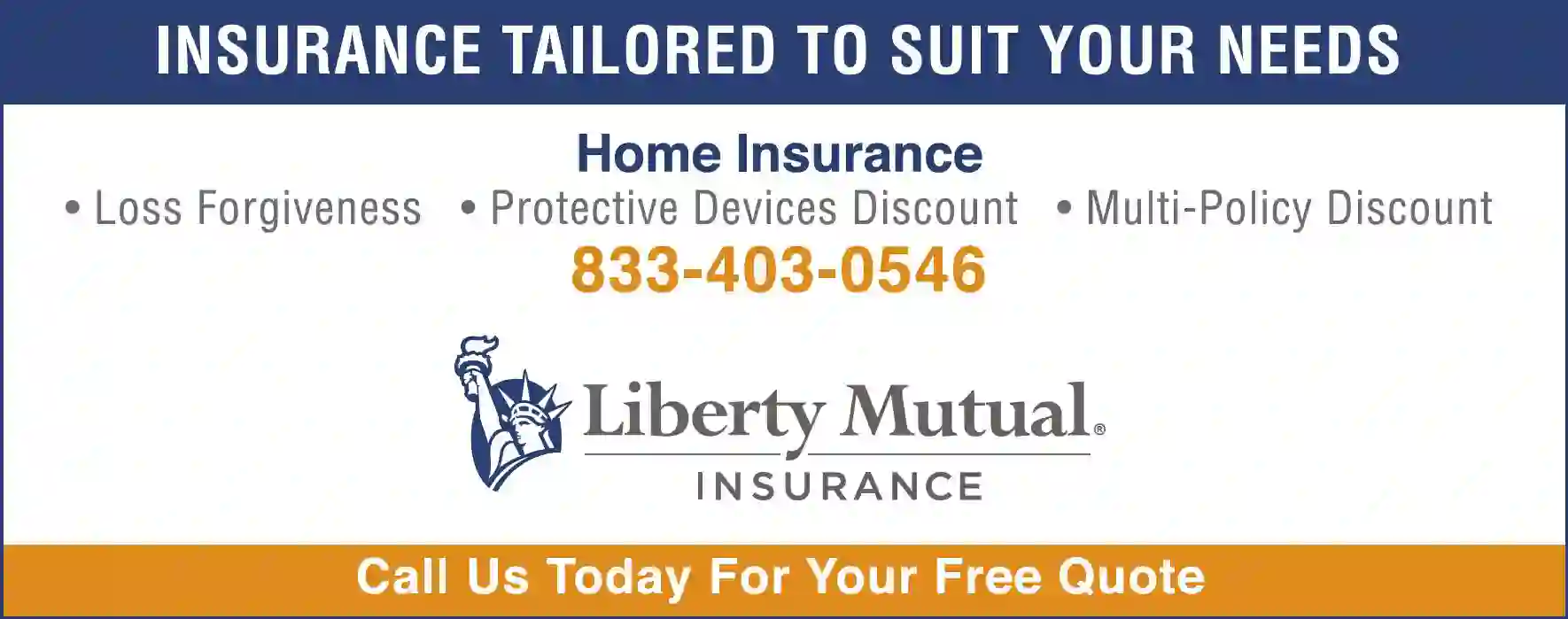 Insurance - Homeowners print ad for Liberty Mutual Insurance
