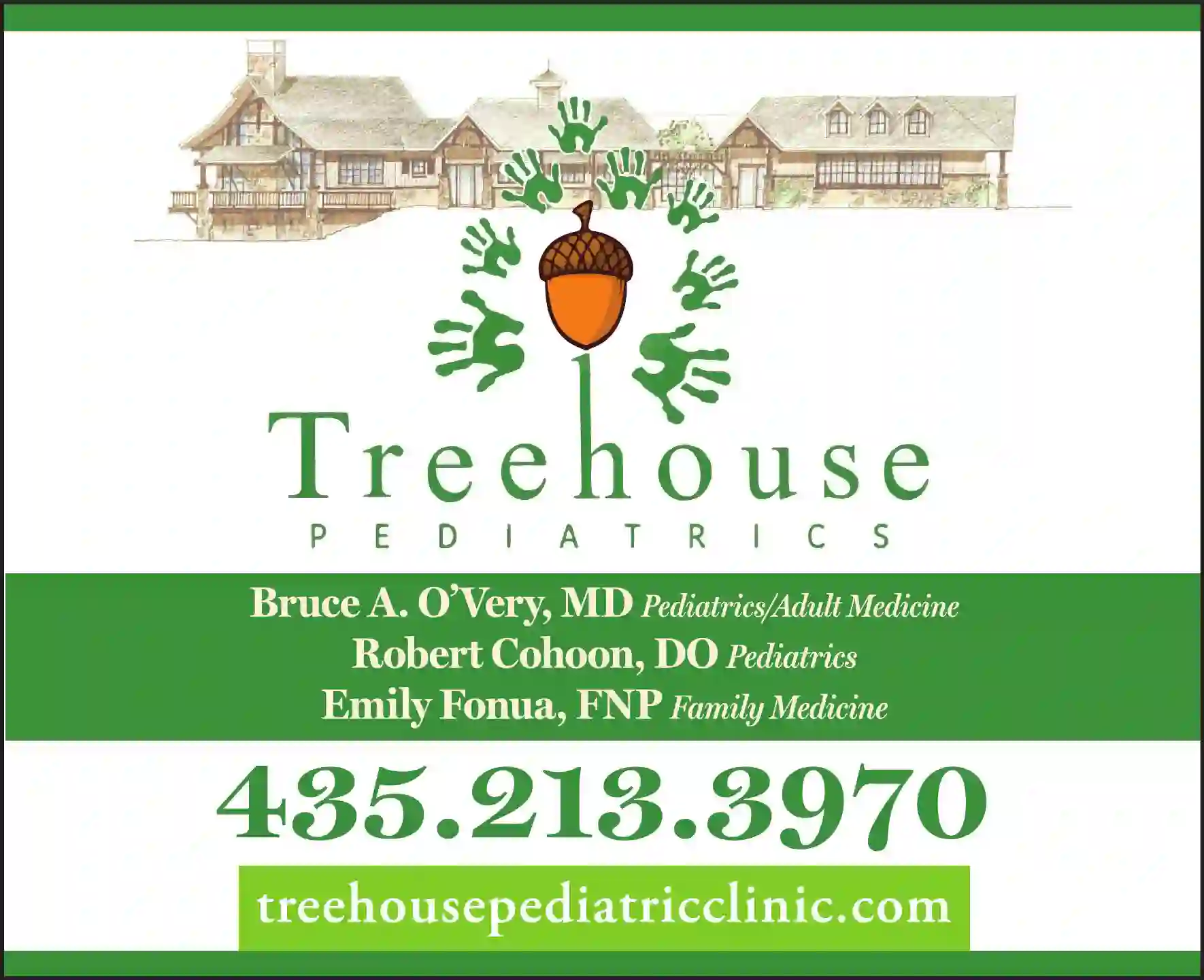 Pediatricians print ad for O'Very Bruce A MD