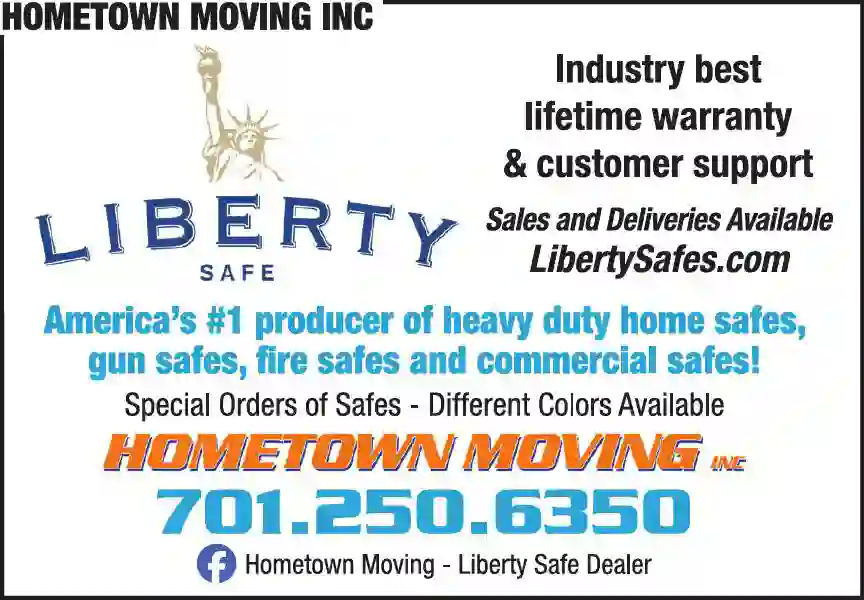 Safes & Vaults print ad for Hometown Moving Inc