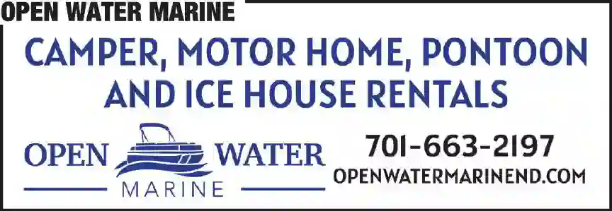 Recreational Vehicles - Rent & Lease print ad for Open Water Marine