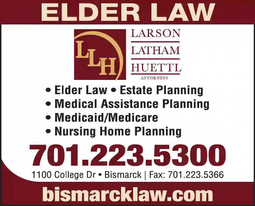Attorneys - Elder Law print ad for Larson Latham Huettl Attorneys