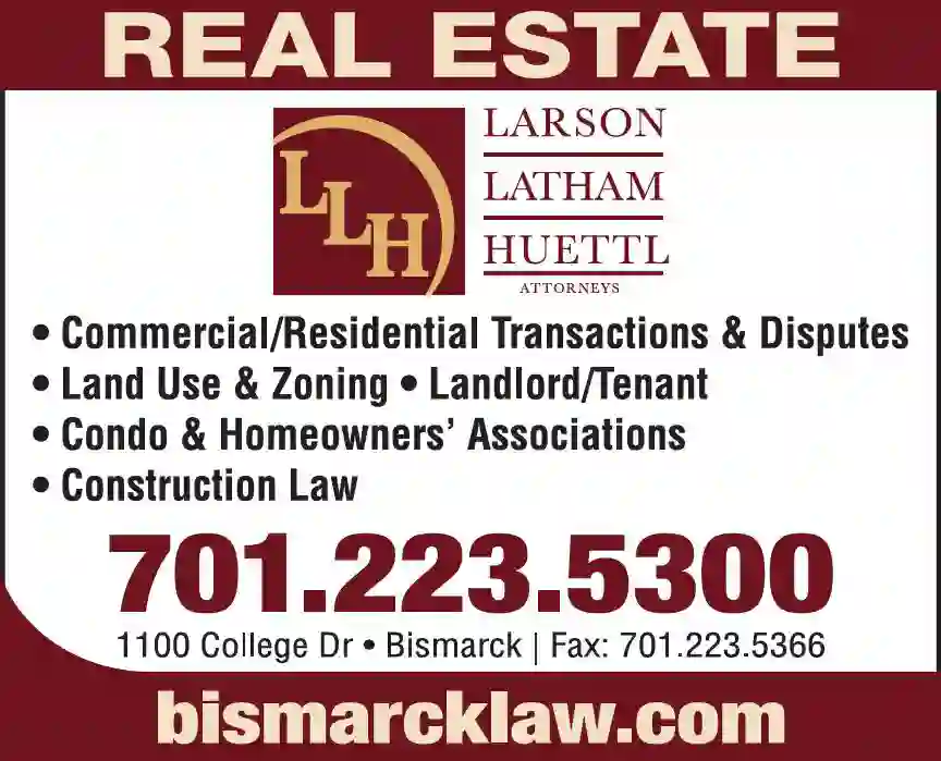 Attorneys - Real Estate print ad for Larson Latham Huettl Attorneys