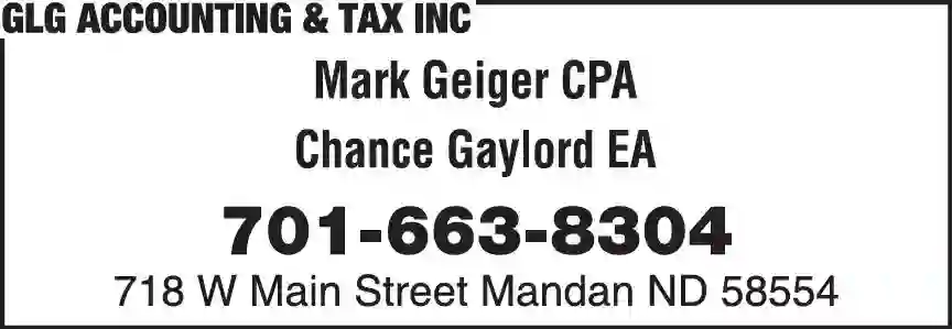 Tax Return Preparation print ad for GLG Accounting & Tax Inc