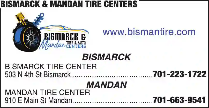Tire Dealers print ad for Bismarck & Mandan Tire Centers