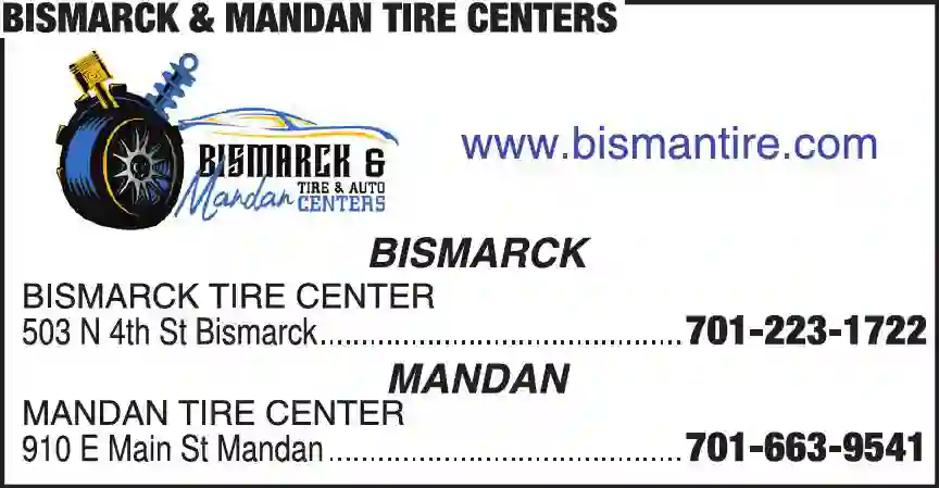 Auto Diagnostic Service print ad for Bismarck & Mandan Tire Centers