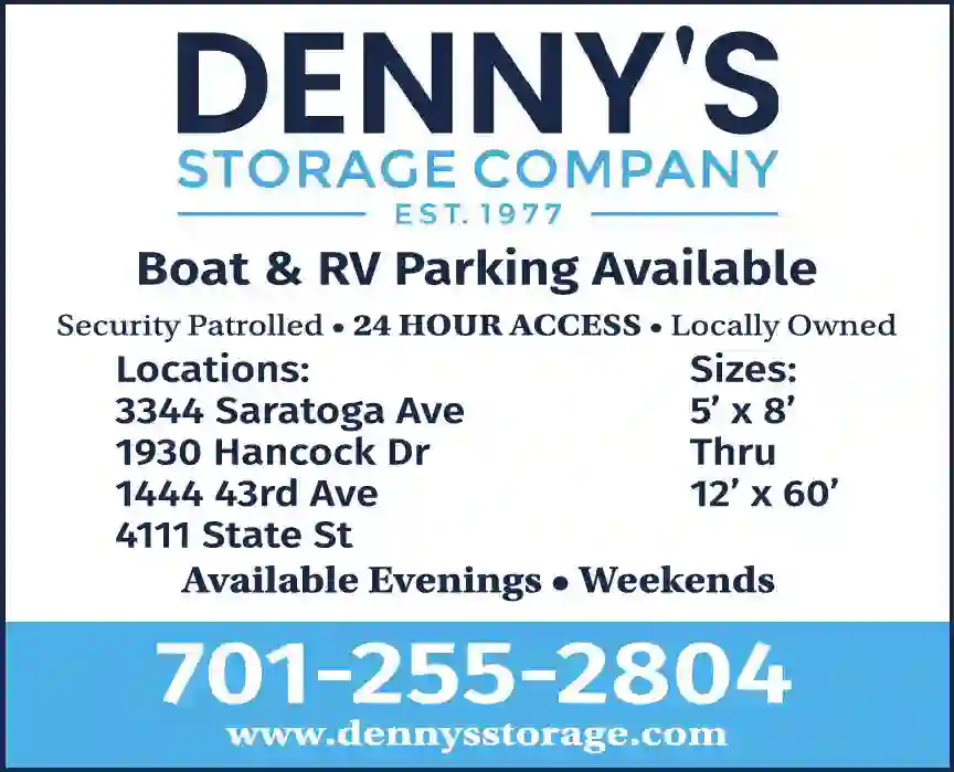 Storage - Household & Commercial print ad for Denny's Storage Co