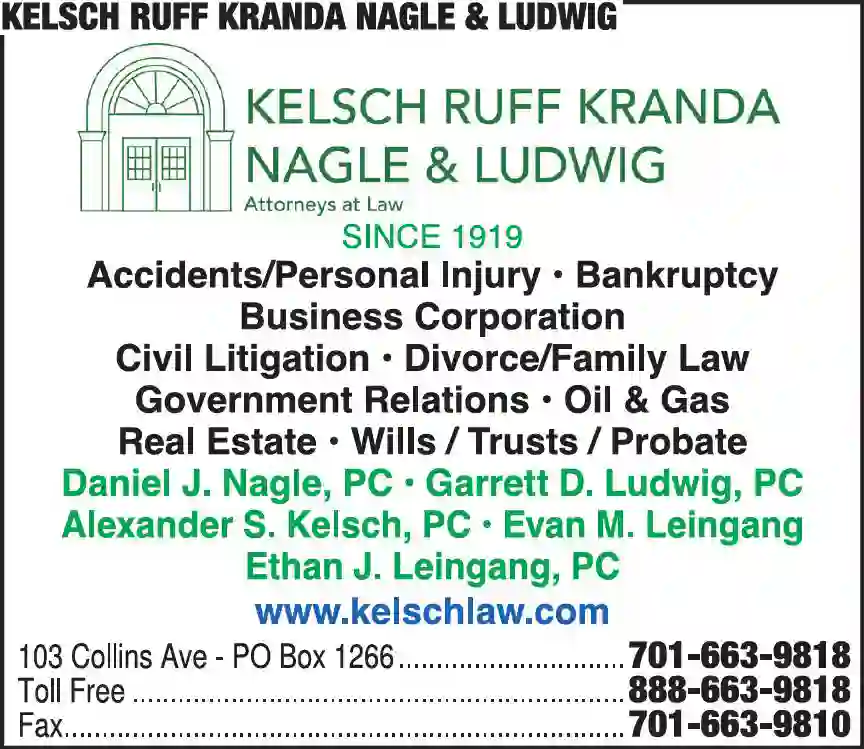 Attorneys - Criminal Law print ad for Kelsch Ruff Kranda Nagle & Ludwig
