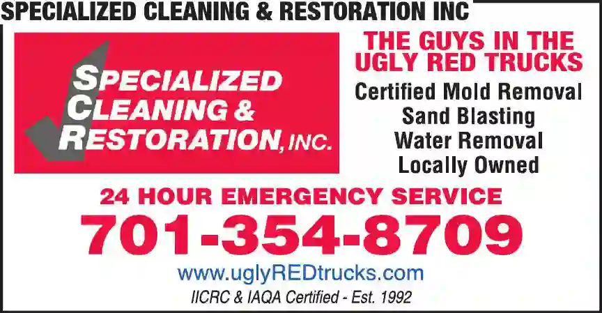 Mold Inspection & Removal print ad for Specialized Cleaning & Restoration Inc