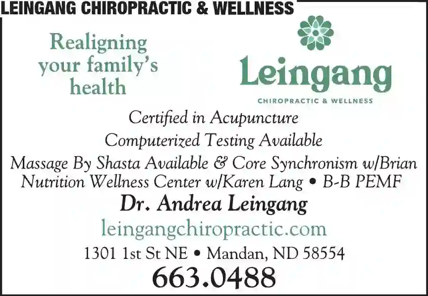 Acupuncture/Acupressure print ad for Leingang Chiropractic & Wellness