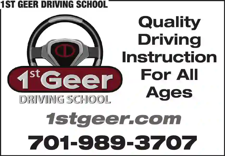 Driving Instruction print ad for 1st Geer Driving School